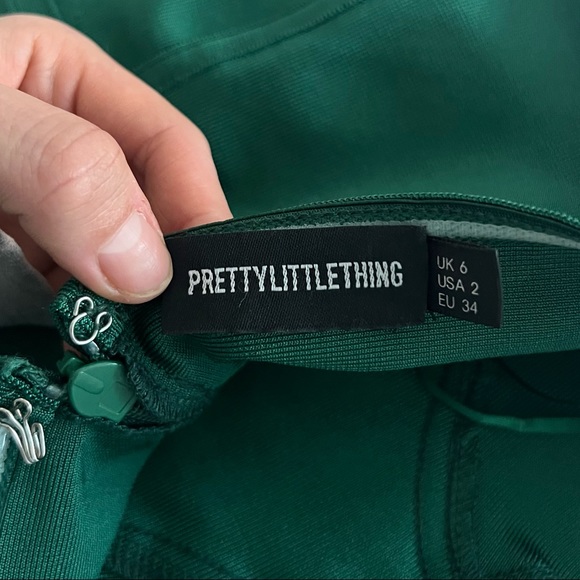 PLT Green Bandage Dress - Picture 8 of 12